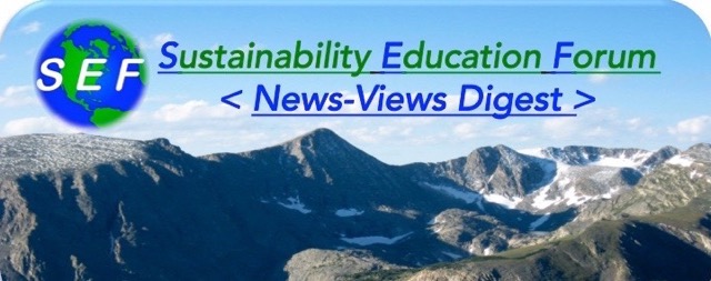 Sustainability Education News-Views Digest