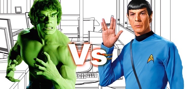 Hulk vs. Spock