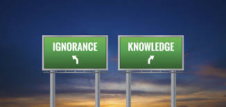 Ignorance vs. knowledge